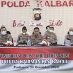 Kapolda Kalimantan Barat Sampaikan Evaluasi kerja Tahun 2020
