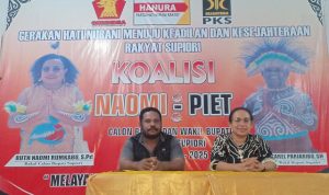 Relawan Naomi Piet Sebut KPUD Supiori Tidak Profesional dan Konsisten