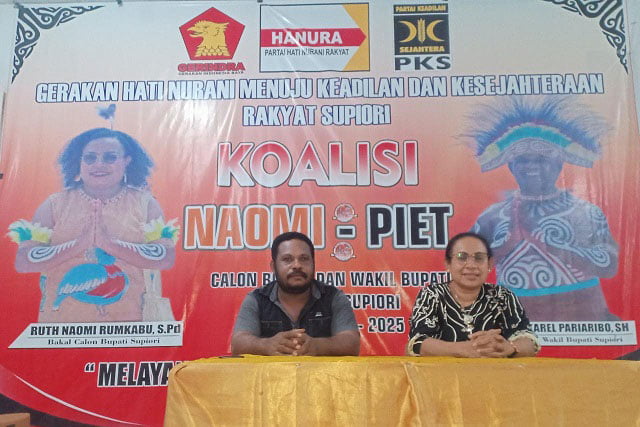Relawan Naomi Piet Sebut KPUD Supiori Tidak Profesional dan Konsisten