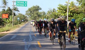 Pangdam XII/TPR Pimpin Gowes Tour De Anjongan