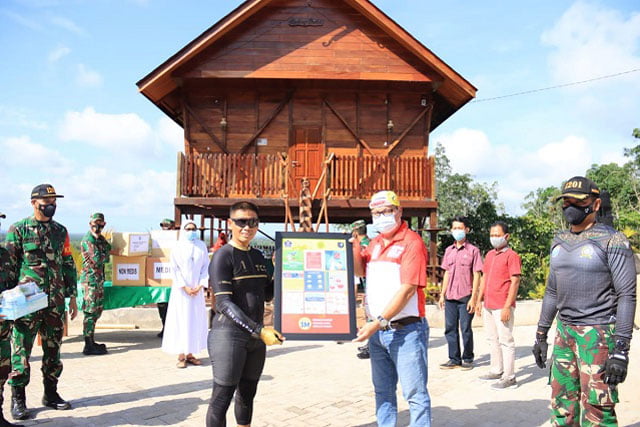 Pangdam XII/TPR Pimpin Gowes Tour De Anjongan