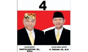 KPU Ketapang Tetapkan Martin Rantan dan H Farhan Sebagai Bupati dan Wabup Terpilih