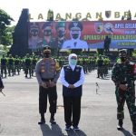 Forkopimda Jatim Gelar Pasukan Ops Tegakkan Disiplin Protokol Kesehatan