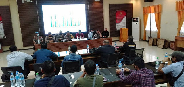 Polres Melawi Gelar Konferensi Pers Akhir Tahun 2020