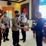 Pelaksanaan Syukuran HUT Satpam ke-40 di Aula Tribrata Polres Melawi