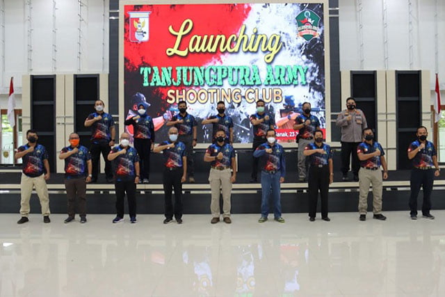 Pangdam XII/TPR Resmikan Berdirinya Tanjungpura Army Shooting Club