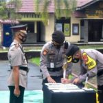 Polres Melawi Gelar Upacara Serah Terima Jabatan
