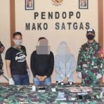 Satgas Pamtas Yonif 642/Kapuas Kembali Amankan Pembawa Sabu