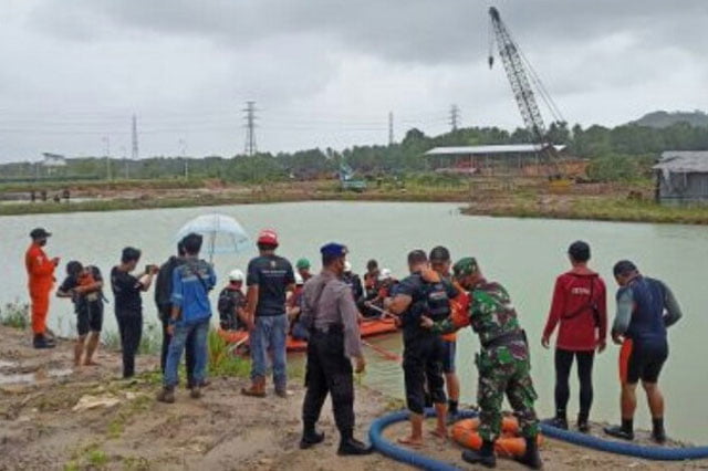 Babinsa Karimunting Bersama Instansi Terkait Gelar Simulasi Tanggap Darurat
