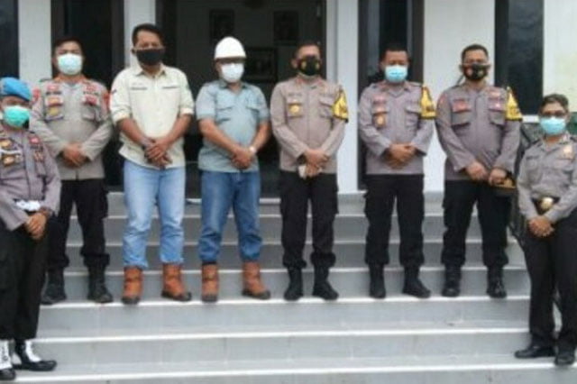 Kapolres Melawi Kunjungi Perusahaan Perkebunan Sawit
