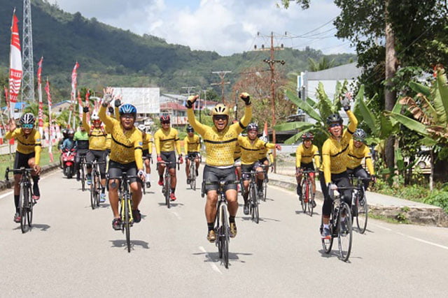 Pangdam XII Tanjungpura Ikuti Tour De Aruk G310K Etape 3