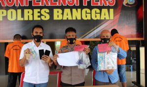 Polres Banggai Berhasil Ringkus Tersangka Pencuri di Shoping Mall Luwuk