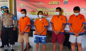 Ops Sikat Semeru 2021, Polresta Banyuwangi Amankan 203 BB Dengan 103 Tersangka