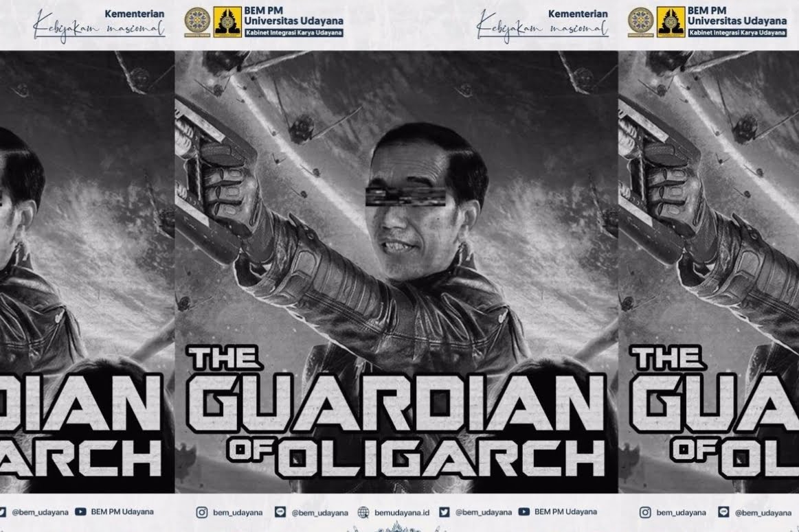 Giliran BEM Udayana Juluki Jokowi 'The Guardian Of Oligarch'
