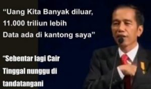 Terseret Prank 2 Triliun, Berita Jokowi Kantongi Rp 11 Ribu Triliun Menghilang