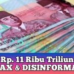 Berita Jokowi Kantongi 11 Ribu Triliun, Kominfo: Hoax dan Disinformasi