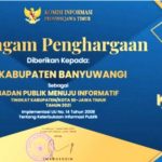 Banyuwangi Raih Penghargaan Keterbukaan Informasi Award Jatim 2021