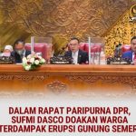 Sufmi Dasco Sampaikan Duka Mendalam Atas Musibah Erupsi Gunung Semeru